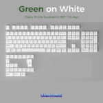 Unaware Cherry Profile Double-shot PBT 126 Keys Keycap Set - Image 8