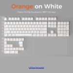 Unaware Cherry Profile Double-shot PBT 126 Keys Keycap Set - Image 5