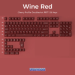 Unaware Cherry Profile Double-shot PBT 126 Keys Keycap Set - Image 2