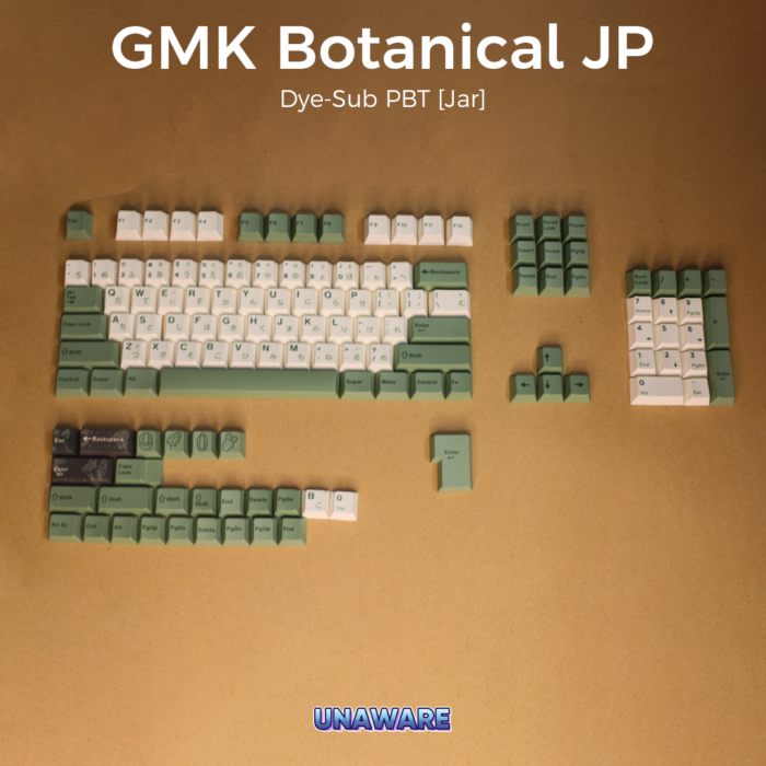 GMK Botanical JP Dye-Sub PBT Keycap Set - Image 1