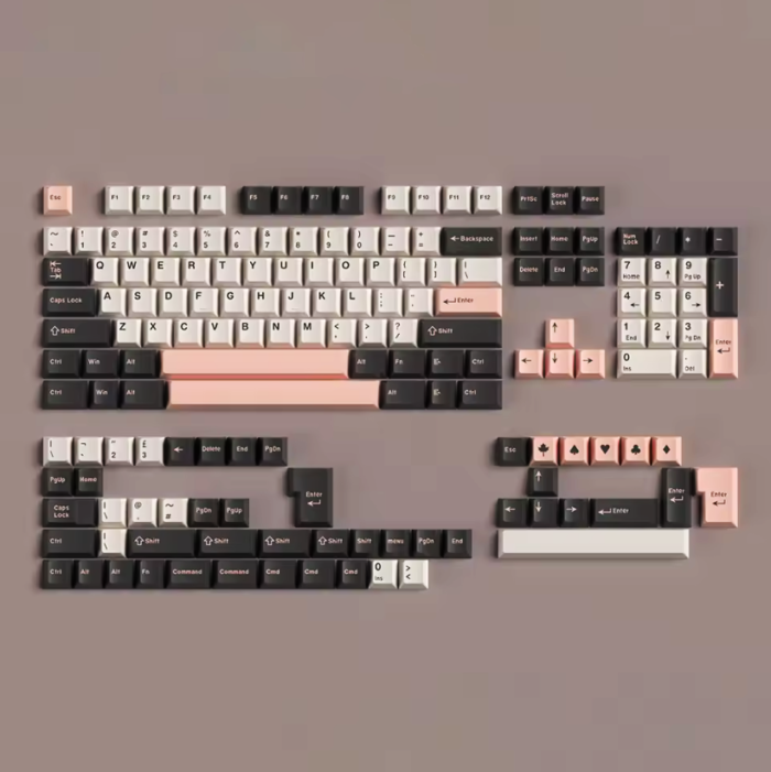 GMK CYL Olivia Keycap 1 GMK CYL Olivia Theme PBT Keycap Set - Cherry Profile - Image 1