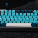 GMK Manta Doubleshot Cherry Profile ABS Keycap Set - Deep Navy and Turquoise - Image 4