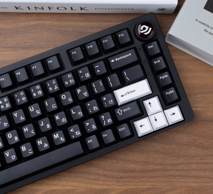 GMK Minimalist WOBPBT Doubleshot Keycap Set (Japanese Hiragana) - Cherry Profile - Image 4