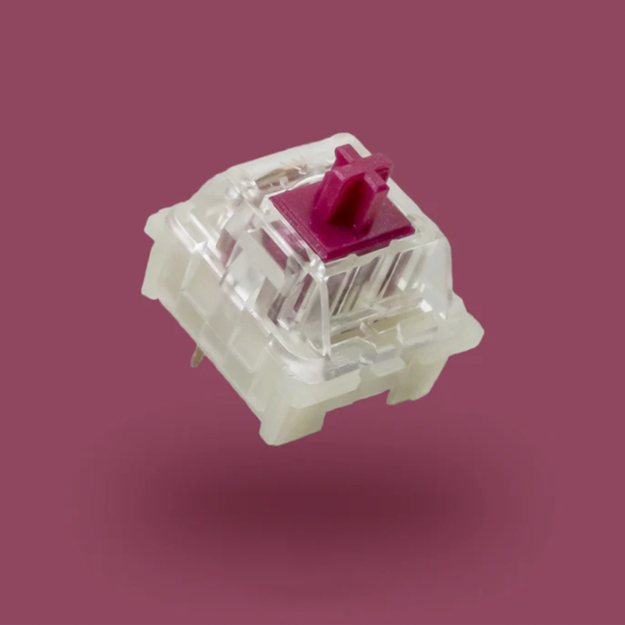 Ktt Wine Red Linear Mechanical Keyboard Switches - Image 1