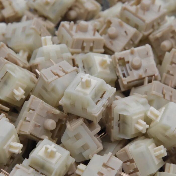 KTT Coconut Latte Linear Mechanical Keyboard Switches - Image 3