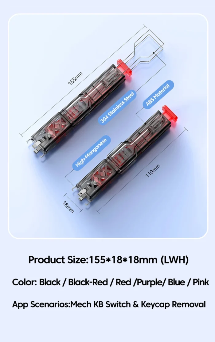 Multi-funtion Mechanical Keyboard Switch and Keycap Puller - Premium 4-Metal Claw Edition - Image 7
