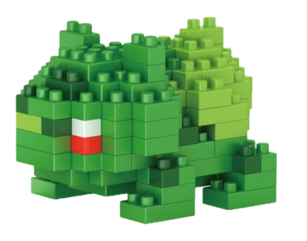 Bulbasaur Pixel Edition Mini Building Block Set