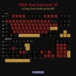 GMK Red Samurai Cherry Profile Keycaps - Image 2